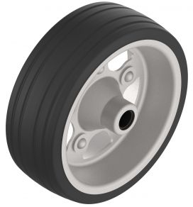 Solid rubber wheel NQ