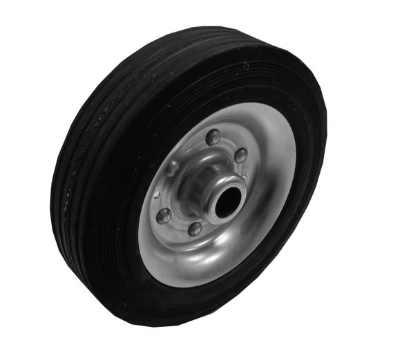 Solid rubber wheel