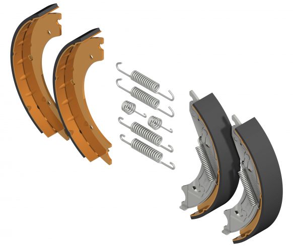 Brake shoe set