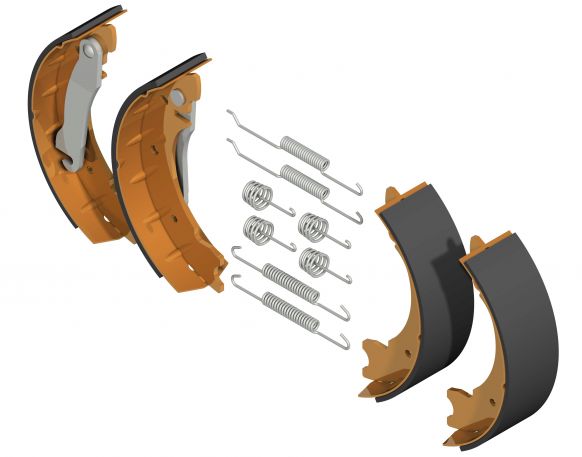 Brake shoe set