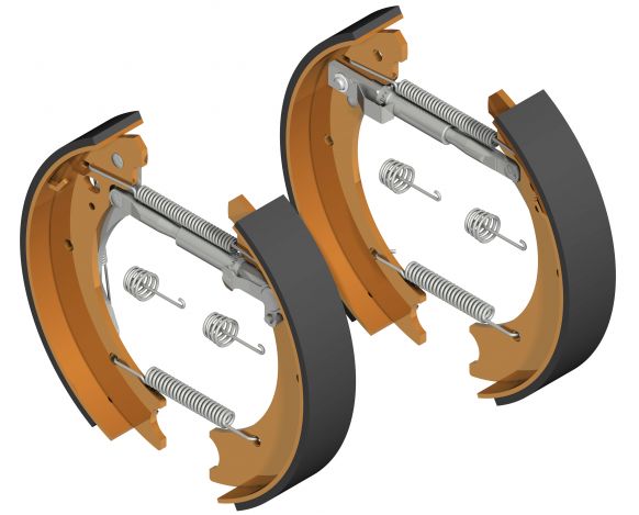 Brake shoe set