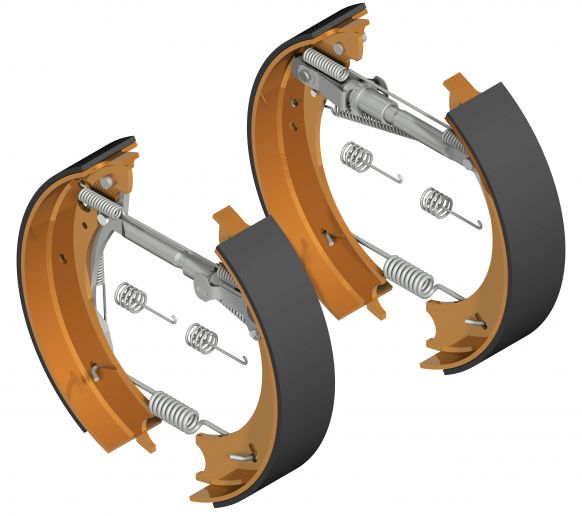 Brake shoe set
