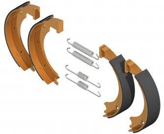 Brake shoe set
