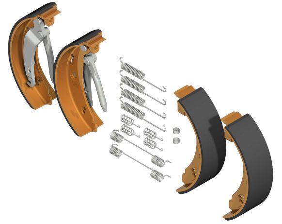 Brake shoe set