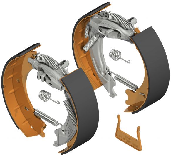Brake shoe set