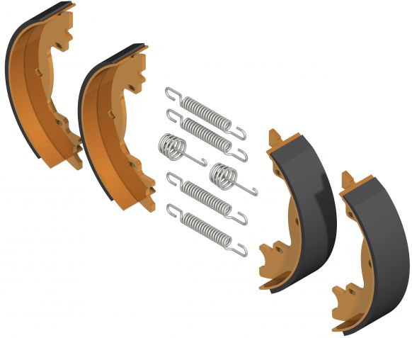 Brake shoe set