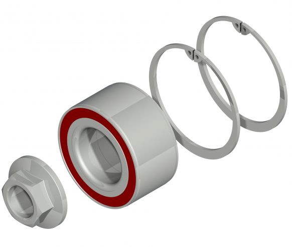 Angular contact ball bearings Ø 72 mm