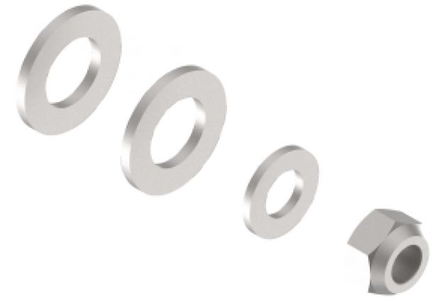 Screw set handbrake lever