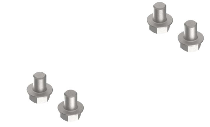 Screw set guide bearing