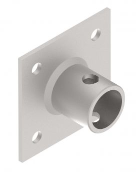 Connection pipe for support leg foldable