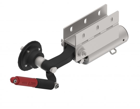 Spiral spring axle KLL4