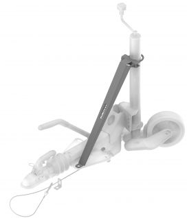 Support wheel strut mounting angle 124°