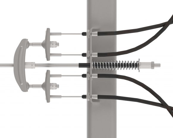 Brake rod holder cpl.