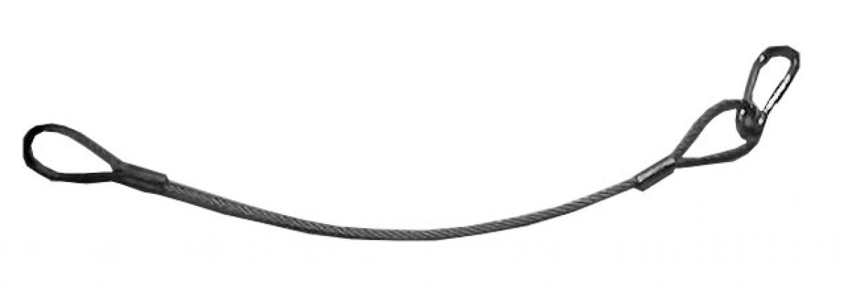 Arrestor cable with snap hook