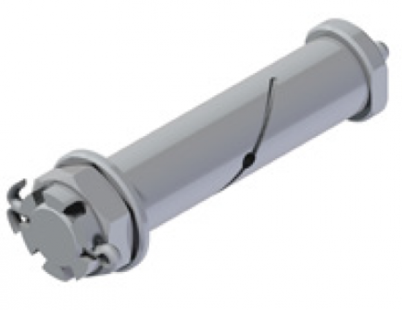 Spring bolt cpl. 24x119mm