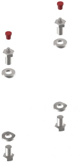 Screw set guide bearing