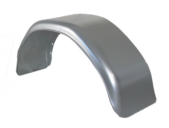 Mudguard, single-axle, metal sheet