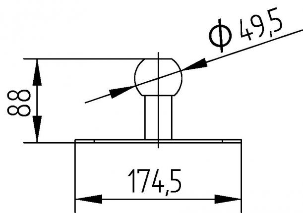 Wall-mounting bicycle carrier