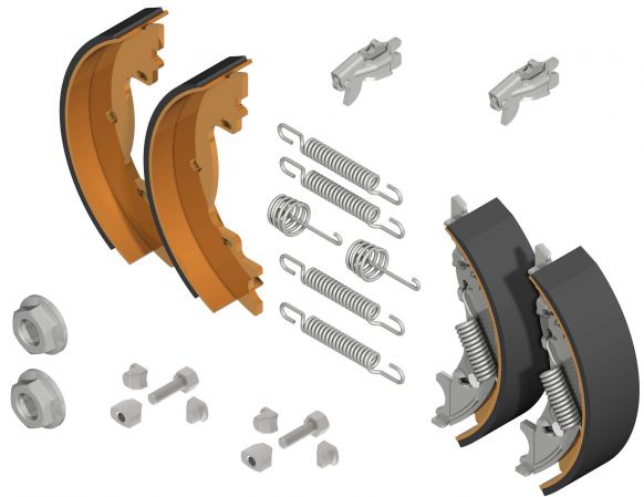 Brake shoe set