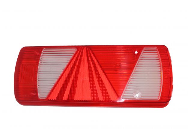 Light lens  with triangle