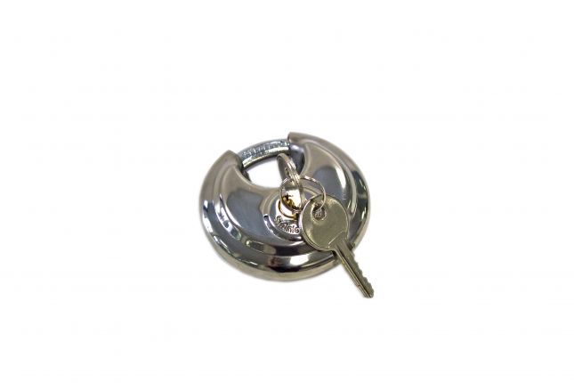 Discus padlock loose
