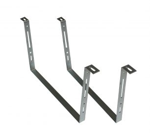 Set of holding brackets