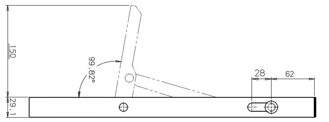 Long stroke locking device
