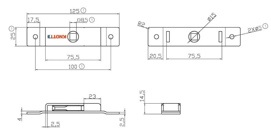 Budget lock stainless steel