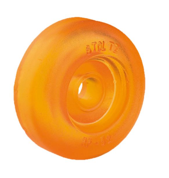 End cap for keel roller