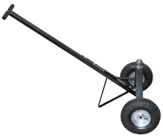 Manoeuvring aid with pneumatic tyres