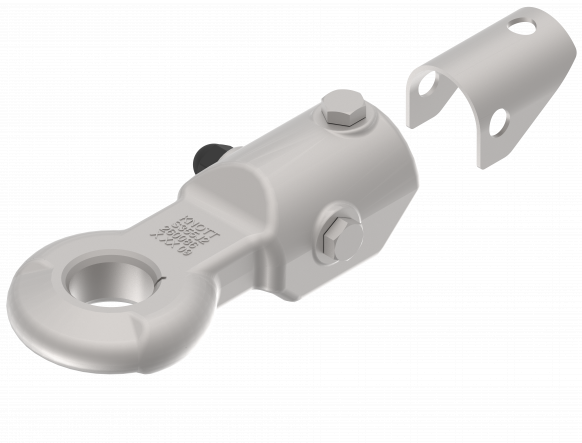 Drawbar eye "DIN 40"