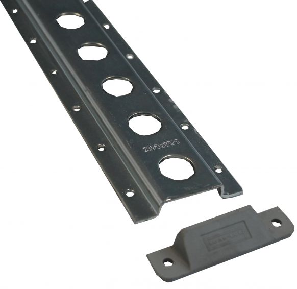 Round hole anchor rail