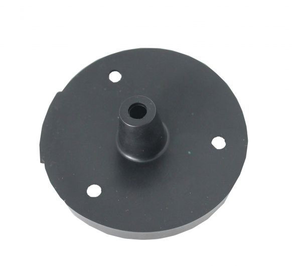 Rubber pad for round socket outlet, single