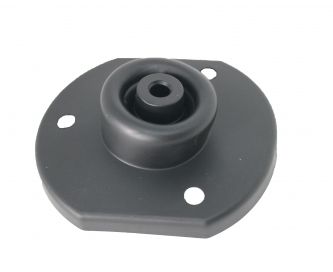 Rubber base for socket outlet round, 1- single