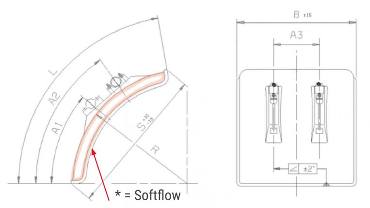 Quarter- mudguard Softflow