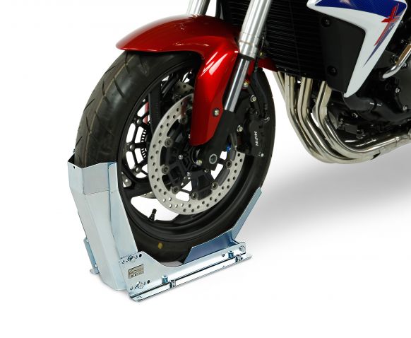 Motorcycle stand rail