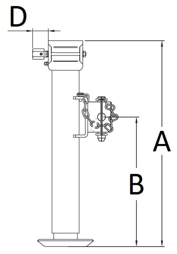Support foot foldable