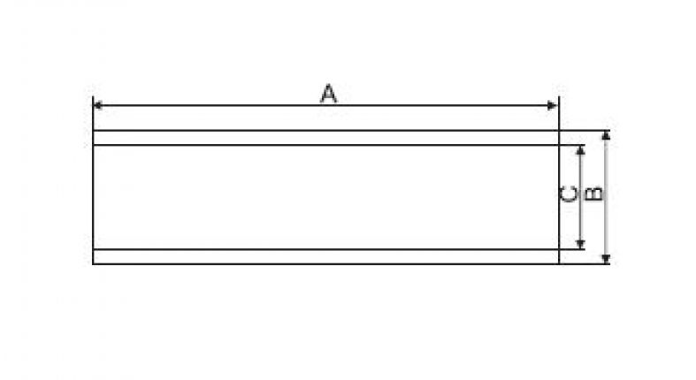 Keel support 2,5"x12"