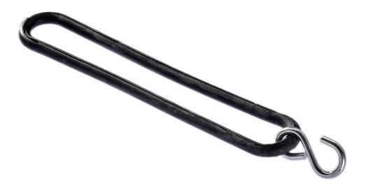 Rubber clamping ring with S-hook