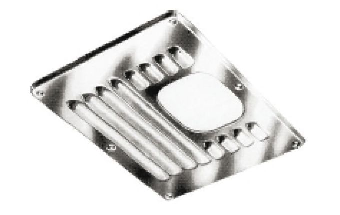 Cover plate with manual outlet