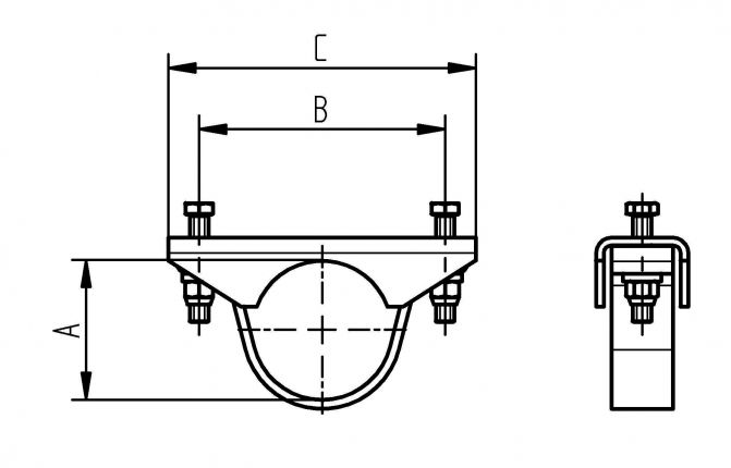 Clamping device compl.