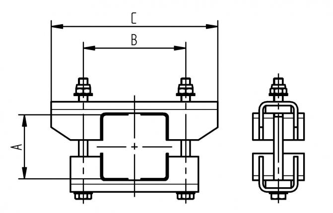 Clamping device compl.