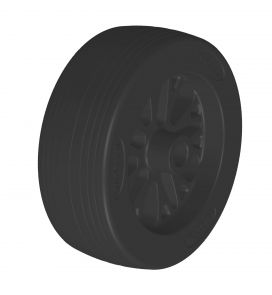 Plastic wheel